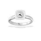 Ring Jewelry High Quality Square Shape White Ceramic Ring For Woman Top Quality Jewelry Without Scratches Ring