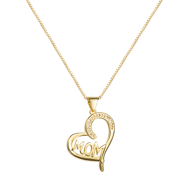 Dainty Gold Zircon Mothers Day Jewelry 