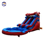 Inflatable Inflatable Inflatable Water Slide Big Pisces Kids Commercial Inflatable Water Slide