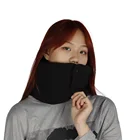 Solid Color Scarf Washable Winter Unisex Solid Color Down Scarf Neck Warmer