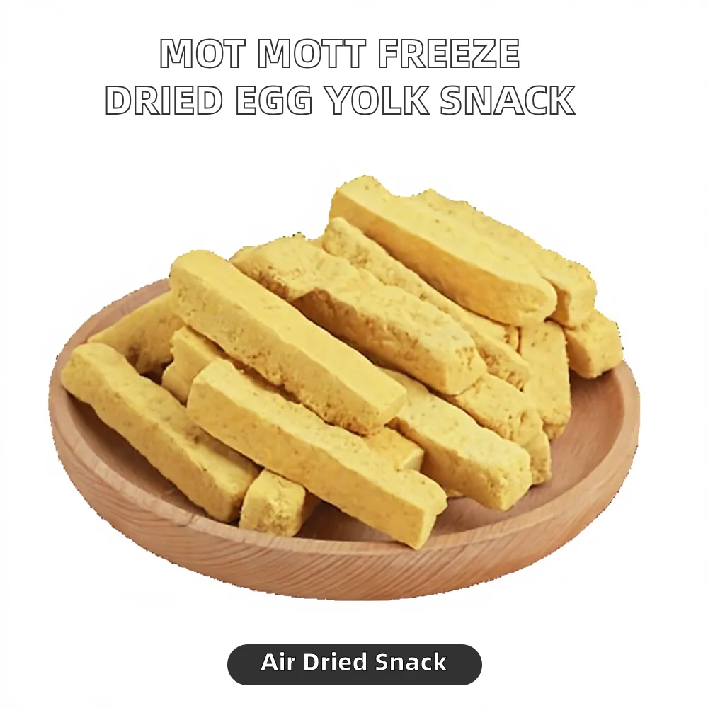 MOT Mott Dog Snack Egg Yolk Fries Block Dry Food High-protein with Vitamins & Minerals Eco-friendly in Pouch Packaging manufacture