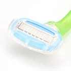 Blade Razor Blue Halo5 5 Blade Lady Shaving Cartridges Stainless Steel Razor Blade