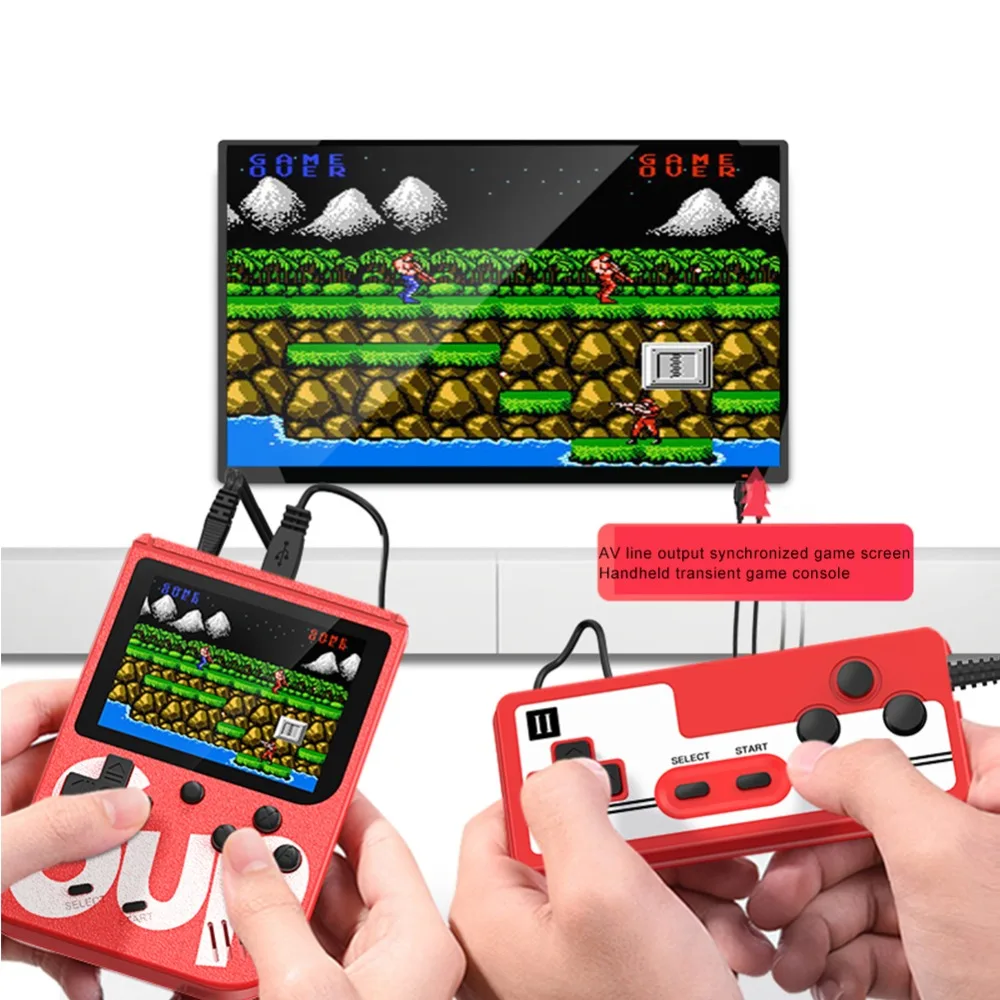 Handheld Video Game Console Built-in 400 Classic Nostalgic Games 3.0-inch  Screen Double Game Console - Buy 400 Sup Game Console,Mini Handheld Game  Console,3.0-inch Screen Double Game Console Product on Alibaba.com