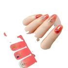 Nail Stickers China Best Selling False Nail High Qulatiy Low MOQ Custom Logo For Nail Stickers