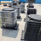 Cast Forged Cast Iron Manhole EN124 Heavy Duty Ductile Iron Manhole Cover In Cast Forged