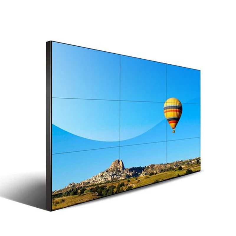 55 Inch 3x3 LCD Video Wall Display Digital Signage For Trade Show