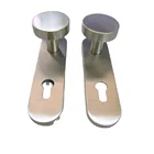 Lock Rose Handle Door Lock Modern SUS304 Door Handle Lock Set With Rose Or Plate