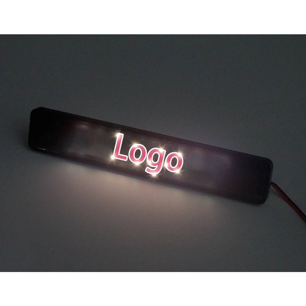 Car Logo Led Light Front Grille Emblem Badge Customized Luminescence