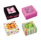 Wholesale custom printed personalized reusable cupcake box clear windowed cupcakes shaped gift paper package boxes with inserts