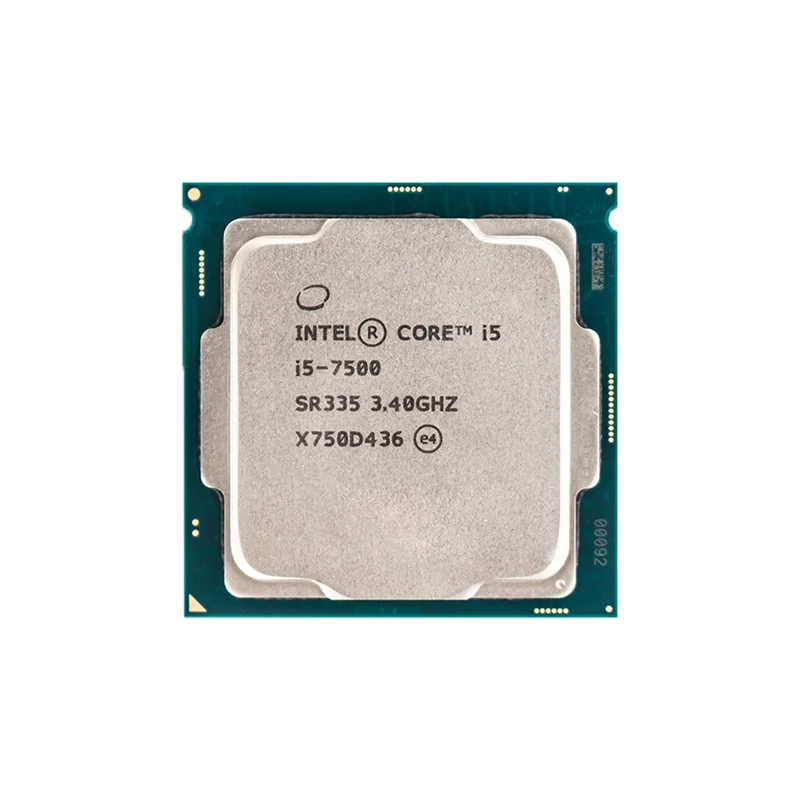 适用于英特尔酷睿i5第7代台式机中央处理器的最新lga1151处理器i5-7500 7400 - Buy 工厂价格二手1151插槽cpu 3.4ghz  6m缓存四核心intel Core I5处理器desktp,高品质处理器cpu英特尔核心i3 I5 I7处理器cpu 14nm 65w Lga  1151,准备现货3.8ghz 6m缓存双核英特尔核心i5处理器 Product on