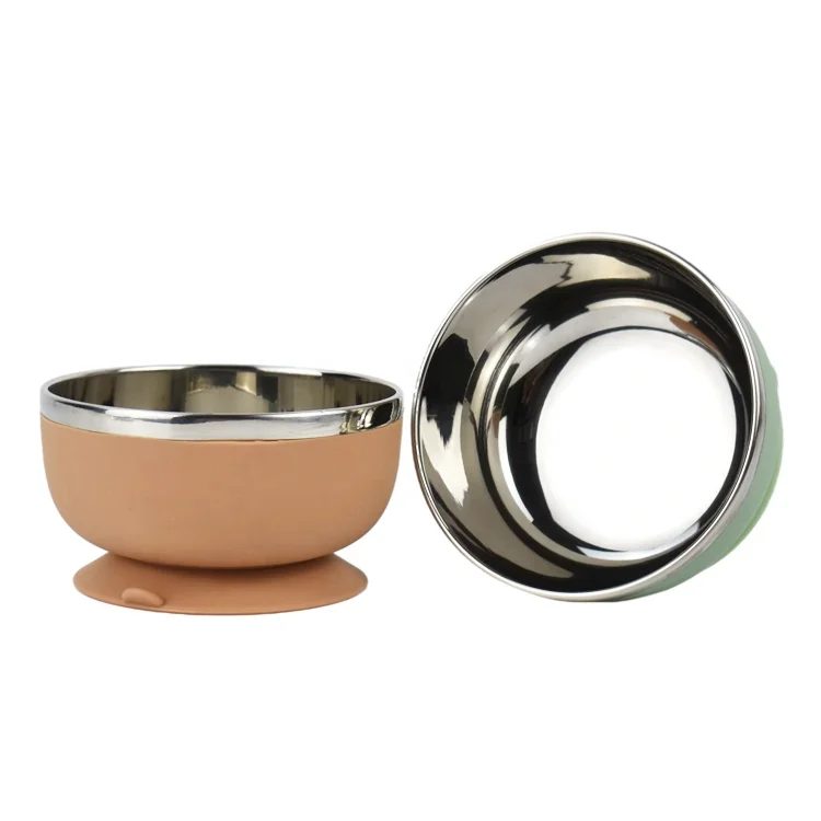 Wholesale Factory Price Kids Stainless Steel 304 Baby Toddlers Self Feeding  Suction Bowls With Lid - Buy Dinner Baby Bowl,Suction Bowl,Stainless Steel  Feeding Bowl Product on Alibaba.com