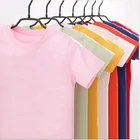 Baby Manufacturers Wholesale Children Fashion Tops T Shirts Baby Cotton T-shirt Plain Kids Fashion T Shirt