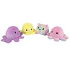 Children Best Sale Custom Children Soft Stuffed Animal Reversible Cat Plush Toy