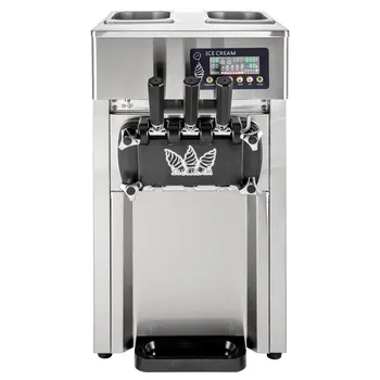 Vevor Home Ice-Cream Making Machine Dependable Performance on Gelato Core Components Gear Pump Milk Yogurt Fruit Chocolate Water