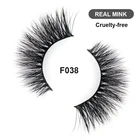 Mink Faux Mink 3D Layer Effect Volume Mink Eyelashes Wholesale Natural Soft Fluffy False Eyelashes