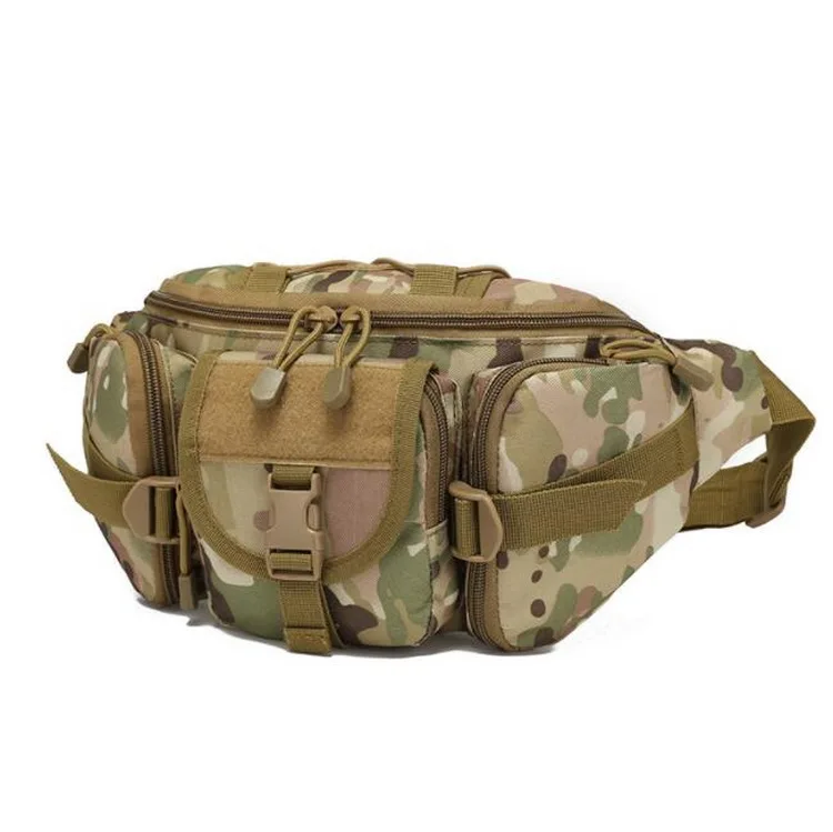 Hiking Military Tactical MOLLE Shoulder Bag Waist Pouch Pack Camping Bags HC 