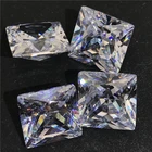 Cubic Zirconia Cubic Zirconia Diamond Cutting Princess Stones For Jewelry Making