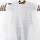 Disposable Salon Apron Disposable China Wholesale Plastic Aprons Waterproof Hair Cutting Disposable Hair Salon Capes
