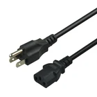 Cord Ac Cord SIPU Wholesale USA US AC Power Cord 3 Prong American IEC C13 Supply Lead Extension Cable 2m