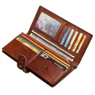 Wallet Clutch Wallets Exports Mens Leather Wallet Folded Card Holder Capacity Business Clutch Wallets