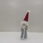 Resin High Quality Resin Gifts Customized Wholesale European Style Red Cloth Hat Santa Decorations