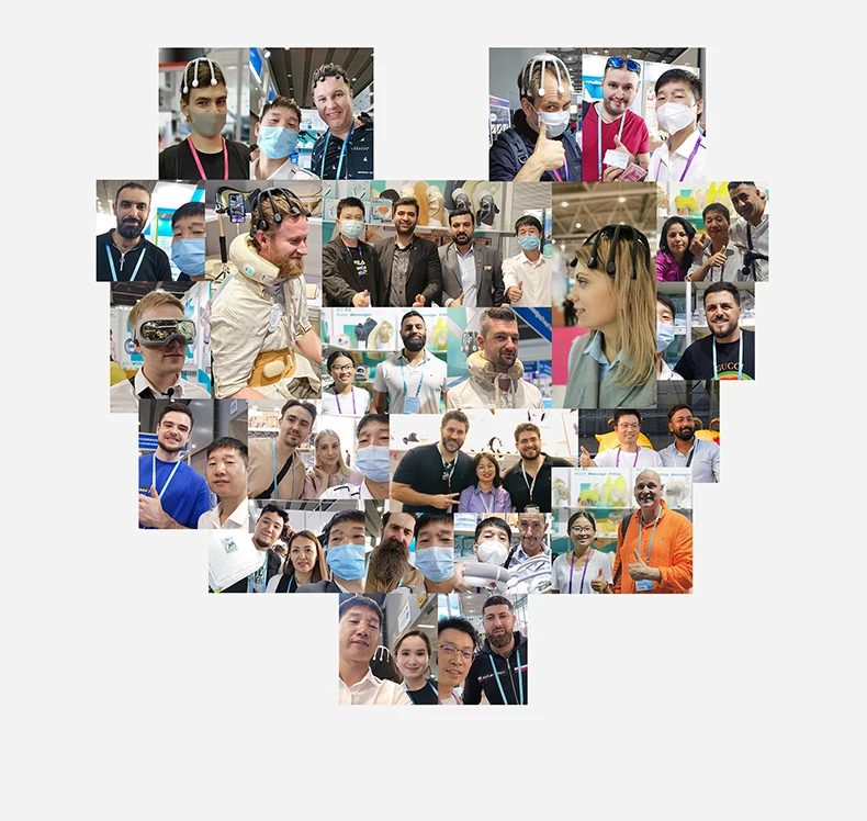 2024 New Design Hot Compress Neck & Shoulder Massage Equipment 5D Rotation Kneading Cervical Massage Pillow Deep Tissue Relax