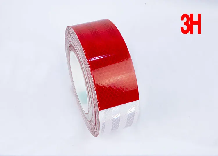 5.cm*45.7m EGP Grade Car Reflector Sticker Tape Retro Reflective Tape for Truck Vehicle Sticker DOT-2 manufacture