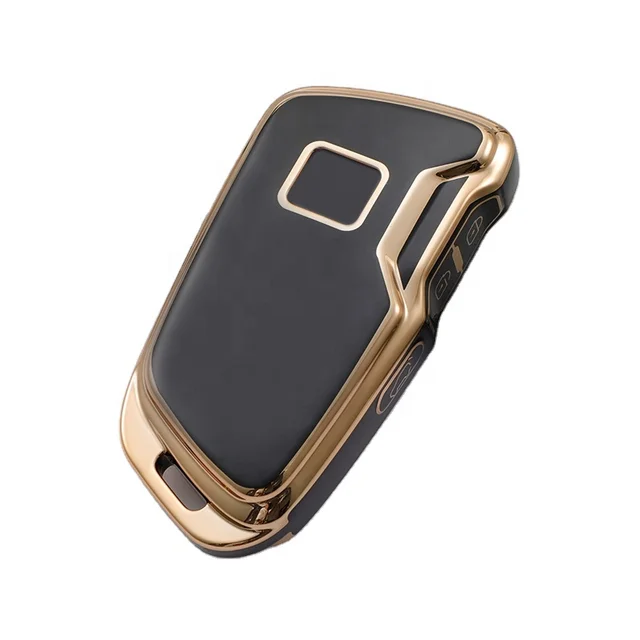 TPU Gold Car Remote Key Cover Case For WM Motor Car Accessories Key Holder