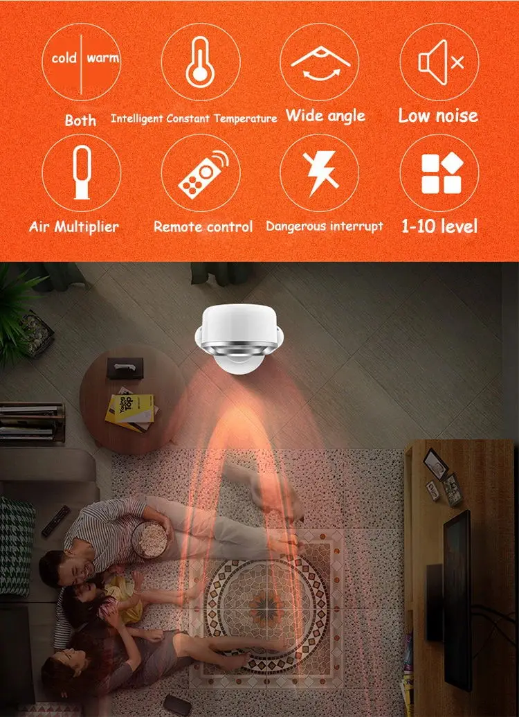 Heating Ptc Fan, 2-in-1, Portable - detail 20