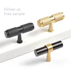 Hardware Cabinet HJY T Bar Furniture Hardware Pull Drawer Handle Kitchen Cabinet Knobs And Handles