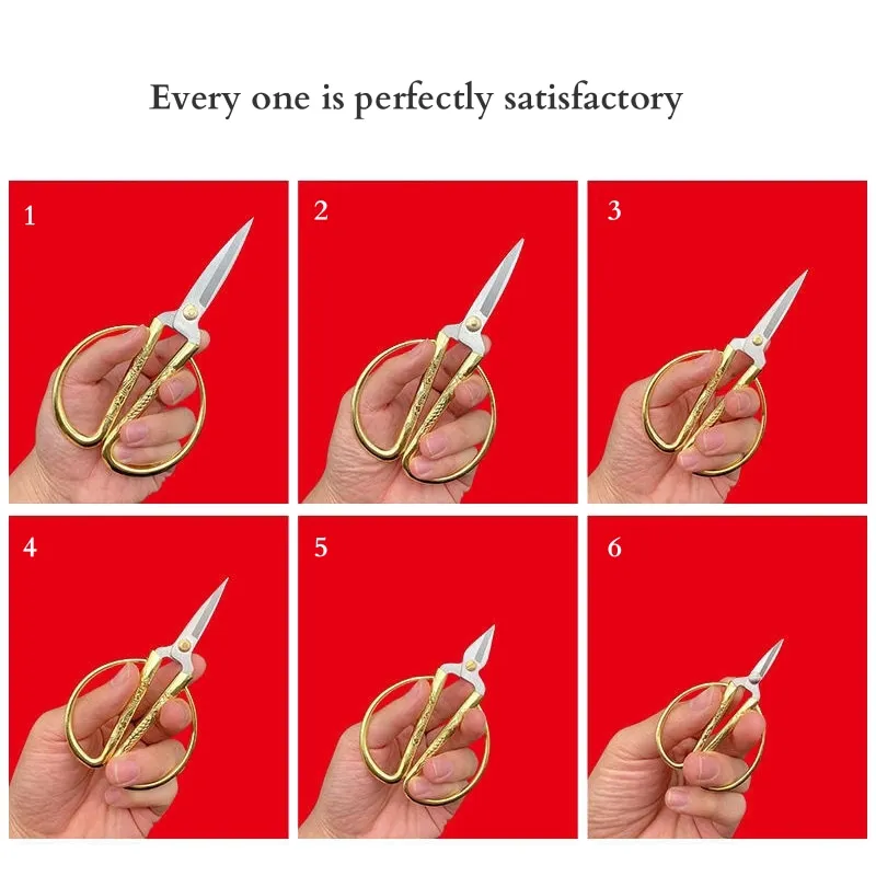 Bandschneideschere im Drachen- und Phönix-Design