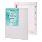 Artist Wholesale Wood Frame Stretched Canvas 100% Cotton 250gsm Customizable Artist Watercolor Stretched Canvas