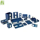 Hotel Custom Design Luxury 5 Star Hotel Supplies Guestroom Leather Products Hospitality Hotel Amenities Set