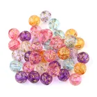 Acrylic Beads Plastic Beads Wholesale Acrylic Plastic Star Faceted Rondelle Loose Beads For DIY Jewelry Making