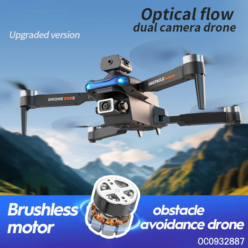 Brushless motor obstacle avoidance drone motors brushless quadcopter with camera flying