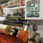 Paper Slitting Machine FHQR-1300 Automatic High Speed BOPP PET CPP PVC Paper Labels Slitting And Rewinding Machine
