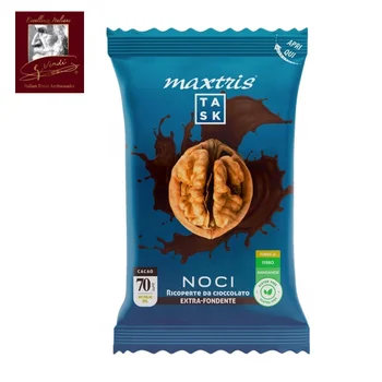 Task walnuts covered by Dark Chocolate 30 g Giuseppe Verdi Selection Chocolate