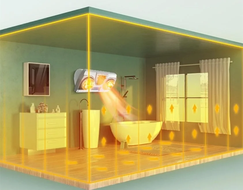 Electric Fireplace, LSA, 2000W, 3-Lamp, Portable - detail 4