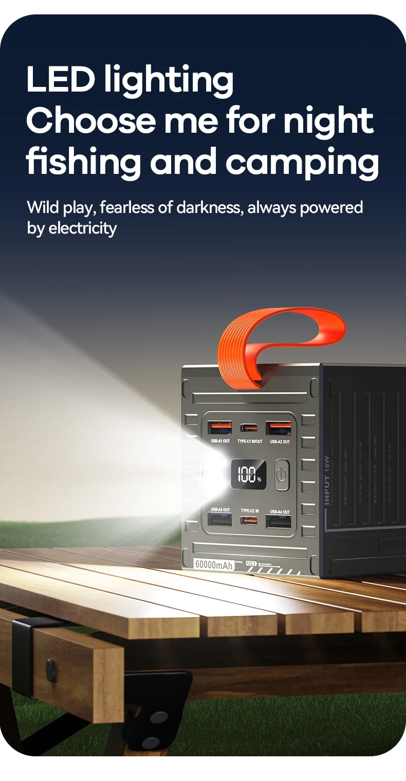 Remax RPP-609 60000mAh Container Power Bank