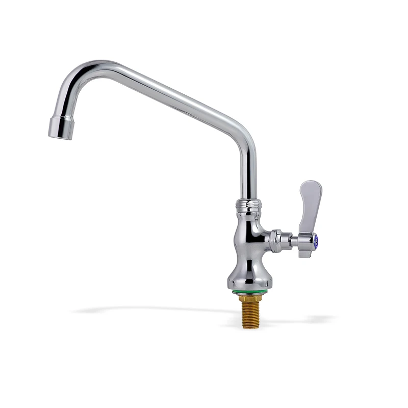Modern Single Hand Stainless Steel+Brass Sink Kitchen Faucet Option 360° Sink Taps Splash-Proof Features for Commercial Kitchen manufacture