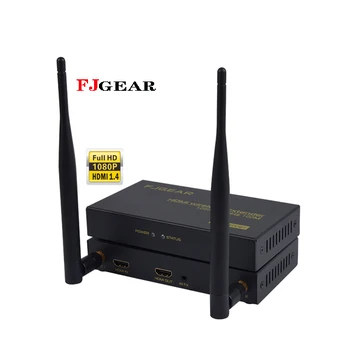 fjgear Wireless HDMI Extender/Adapter HD 1080P 100m hdmi to hdmi wireless with IR supporting