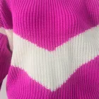 Women Pullover Sweater SS22 New Women Round Neck Acrylic Jaquard Pullover Sweater