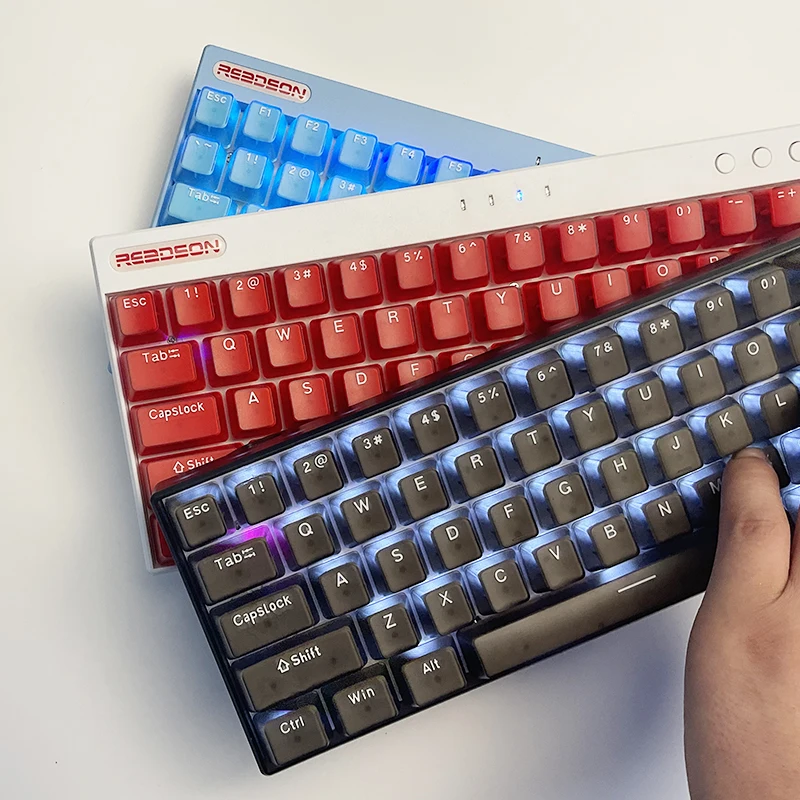 transparent rgb keyboard