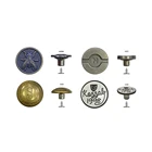 Button Buttons Wholesale Customise Metal Jeans Boton Button For Garment