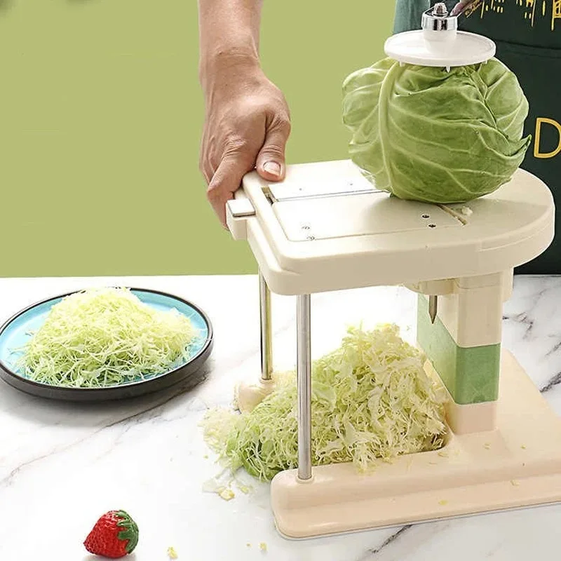 Manual Lettuce Shraded Knife Sauerkraut Cutter Home Handcranked
