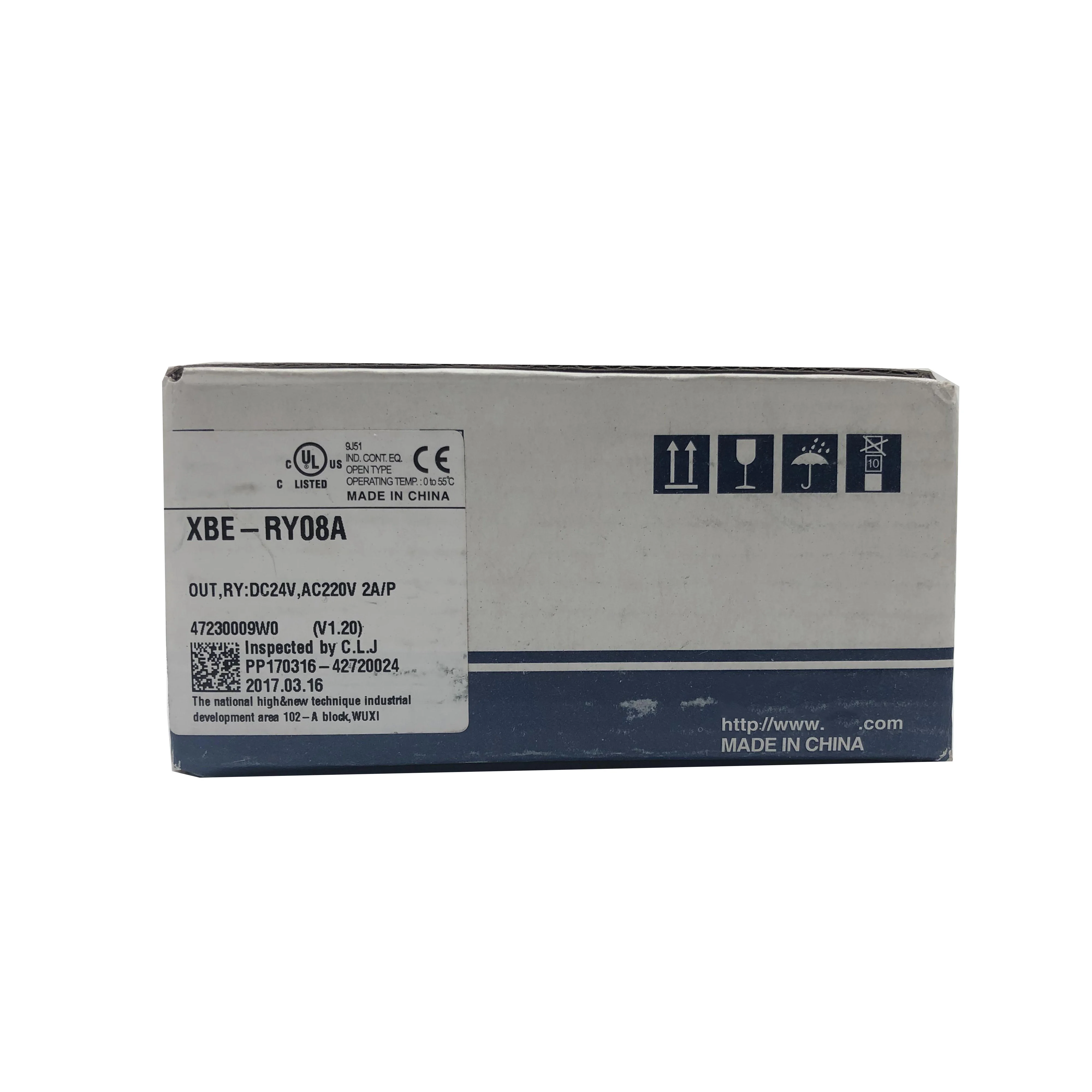 new original xbe ry08a xbe series plc relay output expansion module with 8 channel relay output it features reliable contact output strong load driving capability and excellent anti interference performance-1
