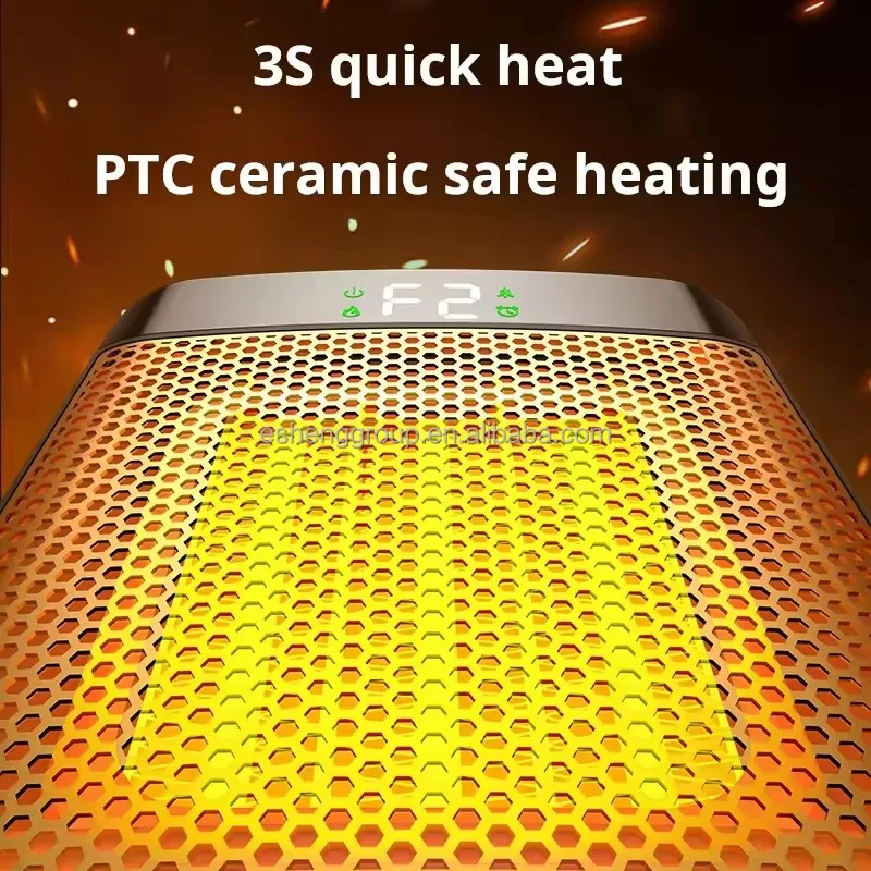 Flame Heater, PTC, 1000W, Ceramic - detail 8