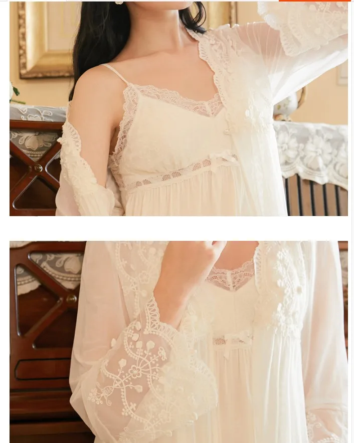 Pyjamas Female Bride Dress White Arabic