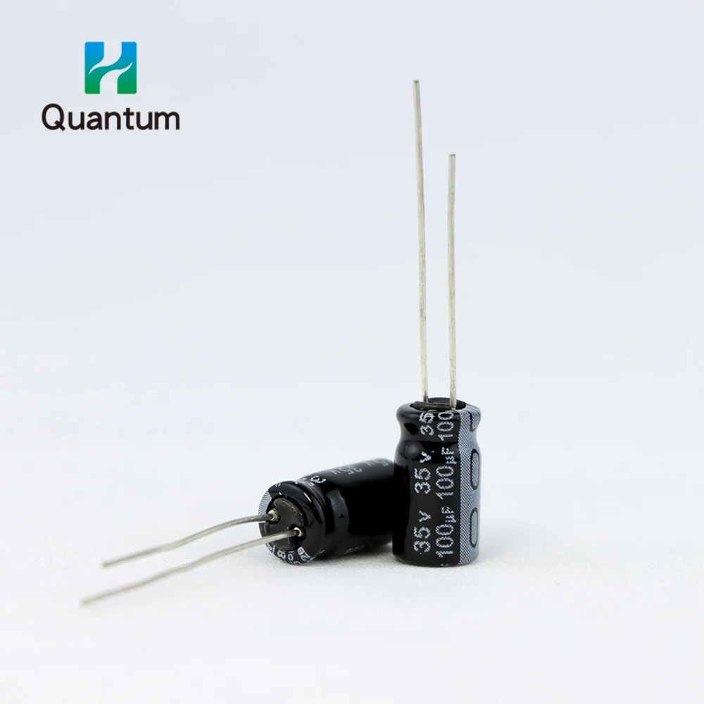 Aluminum electrolytic capacitor 35V100uF Low ESR High Ripple Current