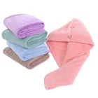 Large Coral Extra Large Salon Wrap Coral Fleece Towel Microfiber Ultra Absorbent Fast Drying Women Hair Turban Towel